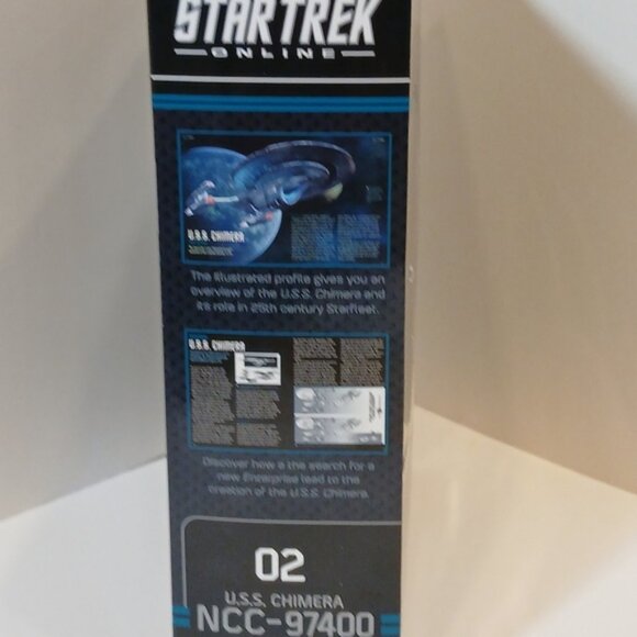 STAR TREK ONLINE COLLECTION: U.S.S. CHIMERA NCC-97400 - ISSUE 02-NEW IN BOX - Picture 11 of 12